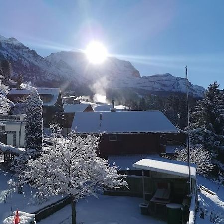 Apartment Chalet Im Sunnigen Usblick Wengen Exterior foto